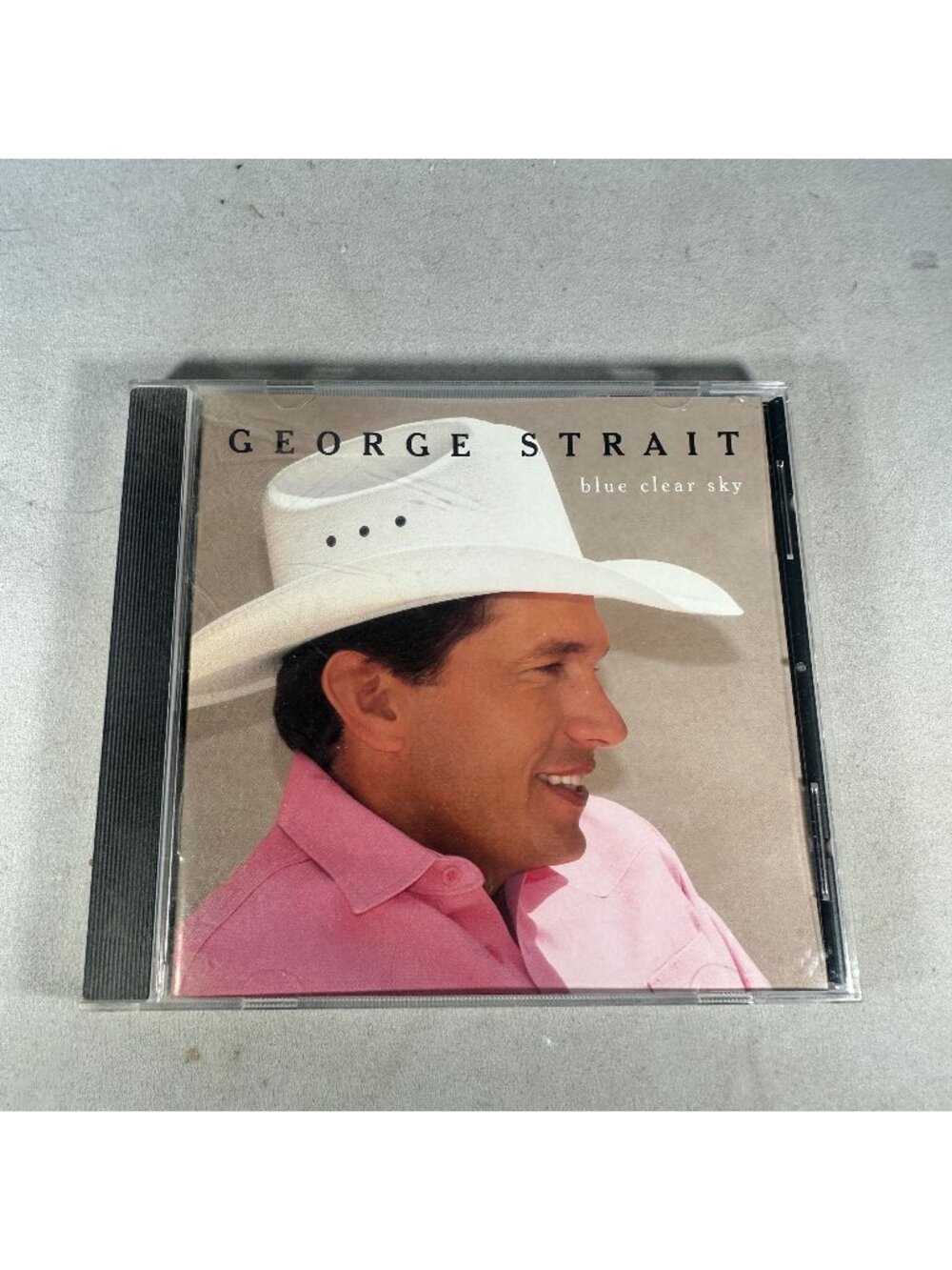 George Strait Blue Clear Sky CD 1996 MCA Country Album Great Condition